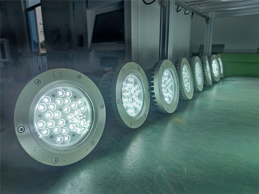 Ex Proof High bay Light 180lm/w ATEX Resistente a la corrosión IP66 Led para el techo exterior 50W-250W
