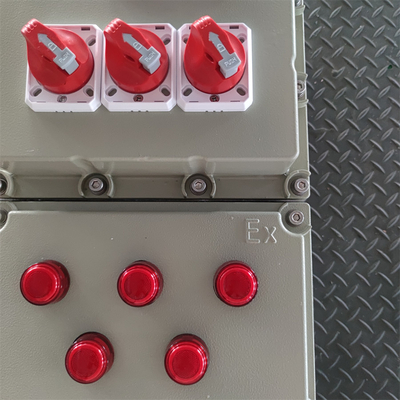 Panel de control ignífugo certificado ATEX CNEX para plantas de pintura
