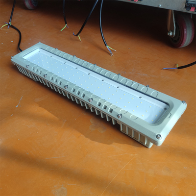 Luz lineal exproof ATEX IEC IP66 WF2 calificada con aluminio industrial Iluminación marina LED 90-295V 100Watt