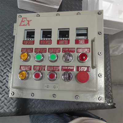 Calificación ATEX CNEX Ex d Revestimiento de caja de panel ignífugo IP66 WF2 para zonas peligrosas con entrada de cable personalizada 295Vac