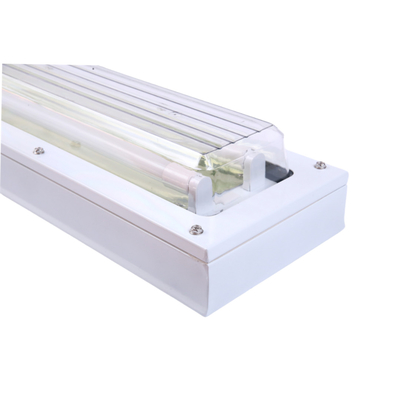 Ex Proof Flameproof LED lineal luz fluorescente ATEX con todo el plástico ((GRP) cuerpo 72watt 100lm/w