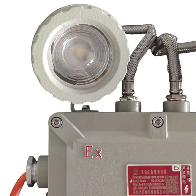 Luz de emergencia a prueba de explosiones, ignífuga, de aleación de aluminio, a prueba de llamas, para áreas de almacenamiento de combustible de aviación