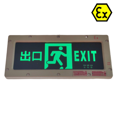 Señales de salida a prueba de explosión ATEX de emergencia