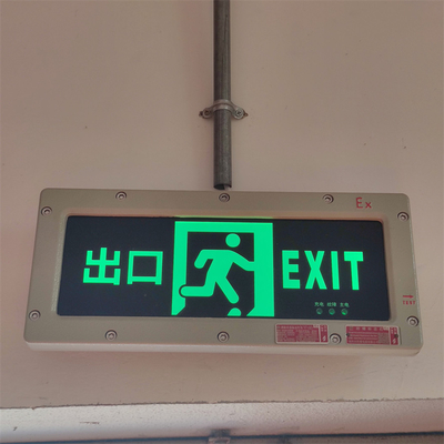 Luz de emergencia de doble punto a prueba de explosión de grado industrial con señal de salida de control remoto Diseño a prueba de llamas