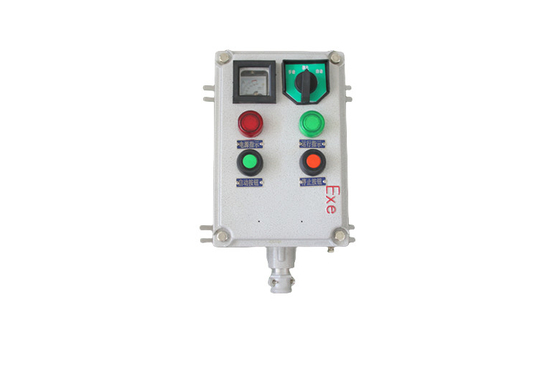 Seguridad ATEX Estación de control a prueba de incendios Cajas de control eléctricas ignífugas 220/380Vac G1/2&quot;,G3/4&quot;,G1,G1.1/4&quot;,G1.1/2&quot;,G2