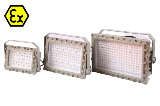 Instalación de iluminación LED a prueba de explosión para la zona peligrosa 1 para la industria de petróleo y gas Accesorios de iluminación exterior 180lm/watt