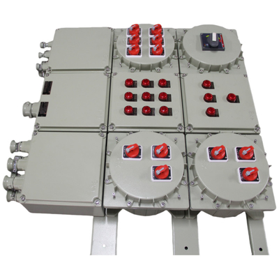 Exd e Estaciones de control protegidas contra explosiones ATEX IP66 Aluminio de grado marino Construido a medida para zonas peligrosas 225A