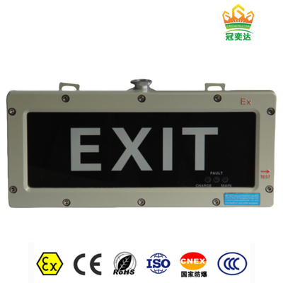 ATEX 3 Watt Luz de salida a prueba de explosión 180 min Tiempo de emergencia