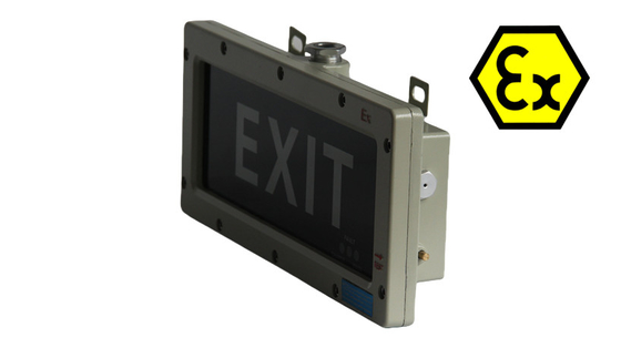 ATEX 3 Watt Luz de salida a prueba de explosión 180 min Tiempo de emergencia