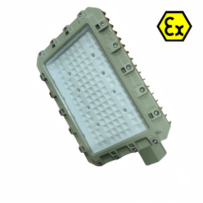 Zona Atex1 Luz de inundación a prueba de explosiones LED WF2 IP66 A prueba de llamas Aluminio de grado marino A prueba de explosión Área industrial peligrosa 200watt