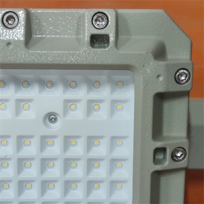 Ex d ATEX luz cuadrada LED a prueba de explosión 4000K apagable 90-295V para EPC Iluminación industrial con protección IP66 OEM disponible 50-250watt
