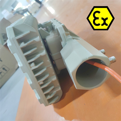 Ex d ATEX luz cuadrada LED a prueba de explosión 4000K apagable 90-295V para EPC Iluminación industrial con protección IP66 OEM disponible 50-250watt