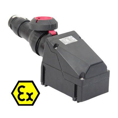 Enchufe y toma a prueba de explosión para materiales peligrosos y inflamables en las industrias petrolera y química