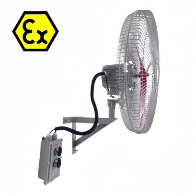 Ventilador de escape a prueba de chispas de 4 pulgadas a prueba de explosión para ventilación