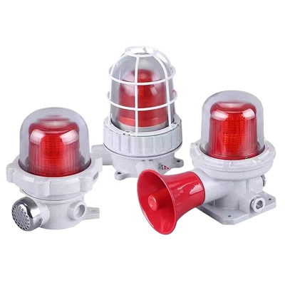 50000 horas IECEX II 2 G Ex Db Eb IIC T6 Gb 120-180DB Luces de alarma