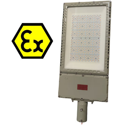 ATEX Aluminio IP66 Luz de calle LED a prueba de explosión Luz de calle exterior a prueba de agua para la zona 1 Zona 2 Área peligrosa