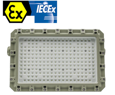 Proyector LED a prueba de ignición montado en la pared Proyector LED a prueba de explosión certificado por ATEX IECEx