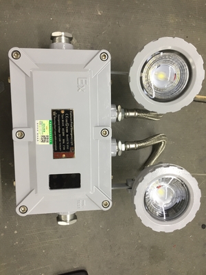 2*3W CCT 4500-6500K luz de emergencia LED a prueba de fuego con Ex Db Eb IIC T6 Gb/Ex Tb IIIC T80\u2103 Db