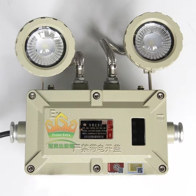 Luz de emergencia de aluminio a prueba de fuego para situaciones peligrosas y de emergencia con una duración de vida larga de 50000 horas y OEM