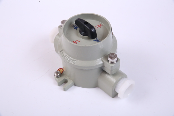 IP65/66 A prueba de polvo resistente a la corrosión 10A interruptor a prueba de explosión para lugares peligrosos