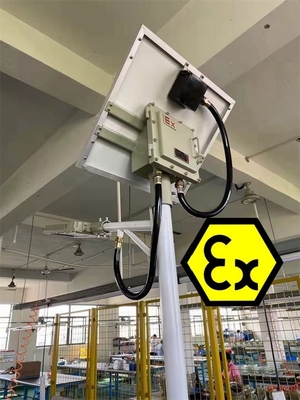 Proyector a prueba de explosión LED CNEX / IECEx / ATEX Aprobado Instalación inteligente Larga vida útil Ideal para entornos de trabajo peligrosos