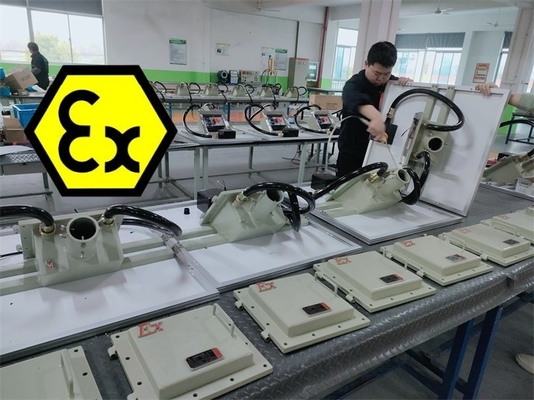 A prueba de explosión ATEX Soalr Street Light LED Lamp Iluminación de 100 vatios