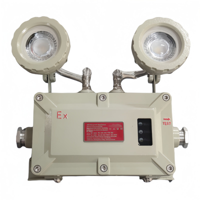 2*5w Luces de emergencia a prueba de explosión de pared y techo para situaciones peligrosas