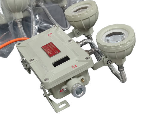 Montado en el techo ATEX Ex D IIB Pozo de vidrio luz de emergencia recargable rápida 2*3w