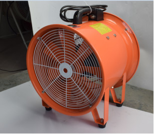 Ventilador de ventilación portátil a prueba de explosiones con certificación ATEX RPM 2800 – Diseño a prueba de llamas para Zona Peligrosa 1 / División 1, entornos clasificados T1~T4
