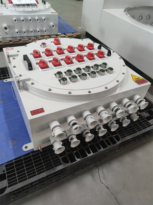 110VAC Ex Proof Panel de control a prueba de llamas Tableros de distribución Montaje en la pared Personalizable