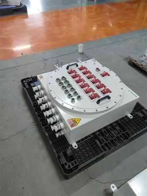 220vac Paneles de control ignífugos Atex Cnex de aluminio de grado marino Wf2 Ip66