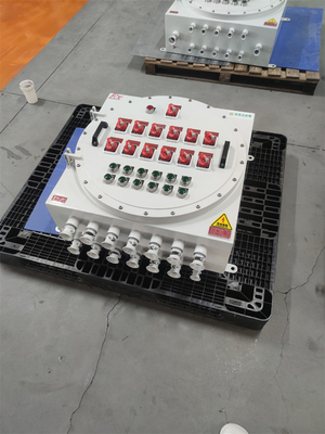 220vac Paneles de control ignífugos Atex Cnex de aluminio de grado marino Wf2 Ip66