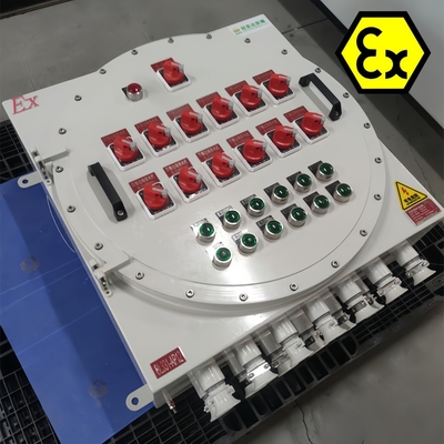 380VAC Panel ignífugo de entrada de cable personalizado CNEX ATEX