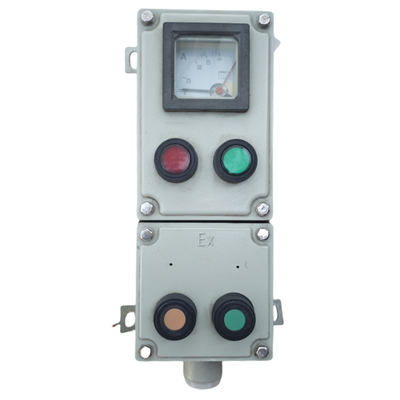 90-295V Estación de control ignífugo ATEX Superficie de revestimiento anticorrosión impermeable para el entorno peligroso Zona marina1 2