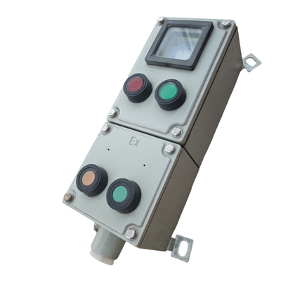 90-295V Estación de control ignífugo ATEX Superficie de revestimiento anticorrosión impermeable para el entorno peligroso Zona marina1 2