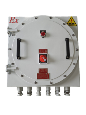 Estación de control a prueba de explosión ATEX de bajo consumo energético    Cajas de control eléctricas ignífugas 220/380Vac G1/2", G3/4", G1, G1.1/4", G1.1/2", G2