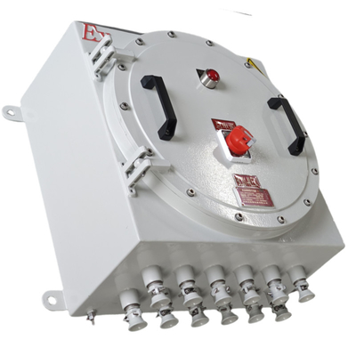 Estación de control a prueba de explosión ATEX de bajo consumo energético    Cajas de control eléctricas ignífugas 220/380Vac G1/2", G3/4", G1, G1.1/4", G1.1/2", G2