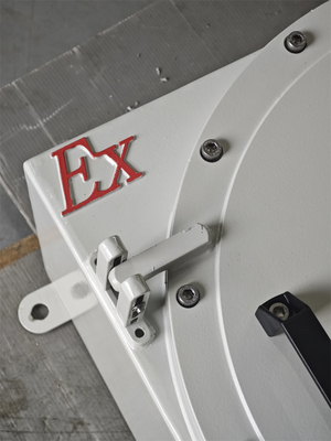 Estación de control a prueba de explosión ATEX de bajo consumo energético    Cajas de control eléctricas ignífugas 220/380Vac G1/2", G3/4", G1, G1.1/4", G1.1/2", G2