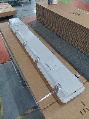 2*36W Luz fluorescente a prueba de explosión IP66 WF2 Nivel de protección IECEx aprobado para la zona 1 2 zona 21 22 Medio ambiente peligroso