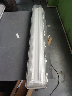 2*54W Luces fluorescentes antinexplosivas ATEX IECEx Certificado WF2 impermeable 100lm/w Eficiencia luminosa