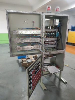 AC110/ 220/ 380/ 460v Caja de gabinete exproof ignífugo Aluminio de grado marino WF2 IP66 Para gas de petróleo marino Área química Zona1 Zona21