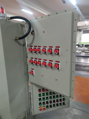 AC110/ 220/ 380/ 460v Caja de gabinete exproof ignífugo Aluminio de grado marino WF2 IP66 Para gas de petróleo marino Área química Zona1 Zona21