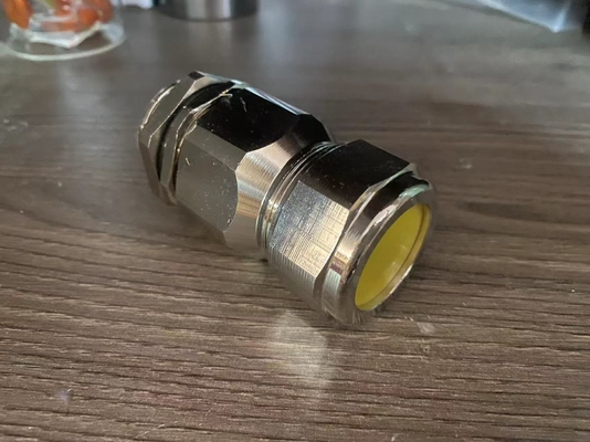 Calificación IP68 Ex prueba de cable blindado de alambre único glándula CE ISO ROHS aprobado para instalaciones ignífugas