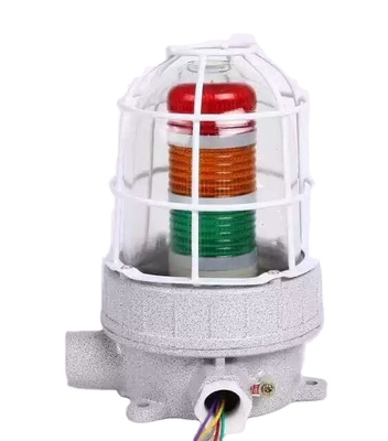 II 2 G Ex Db Eb IIC T6 Gb /II 2 D Ex Tb IlIC T80°C Db IP66 Faras de alarma de ubicación peligrosa para aplicaciones industriales