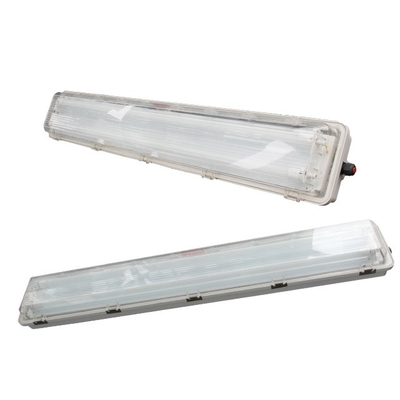 100lm/w Lámpara Eficiencia luminosa Luz fluorescente a prueba de explosión Ex Marca Ex Tb IIIC T80°C Db