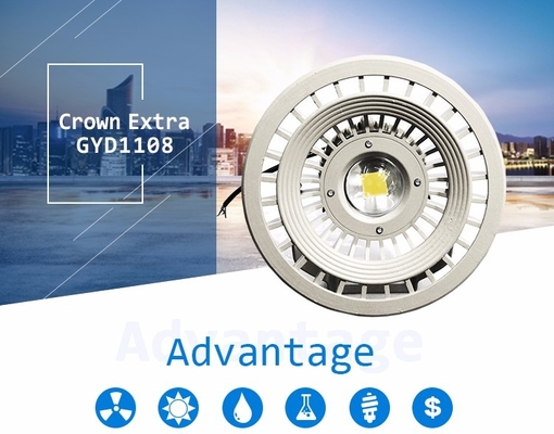Iluminación industrial peligrosa con LED CREE para lámparas, voltaje de entrada AC100-277V en luces LED de bahía alta a prueba de explosiones