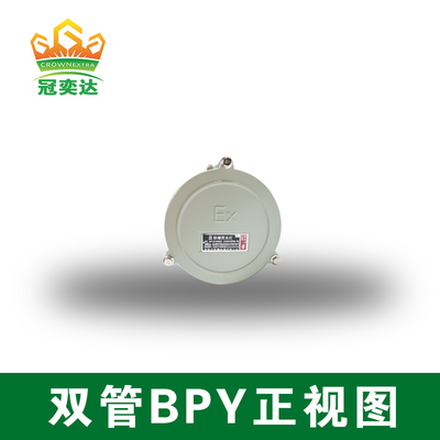 Luminaria LED a prueba de explosiones de doble tubo 2×18W IP66 para instalaciones de petróleo y gas, montaje en techo y pared