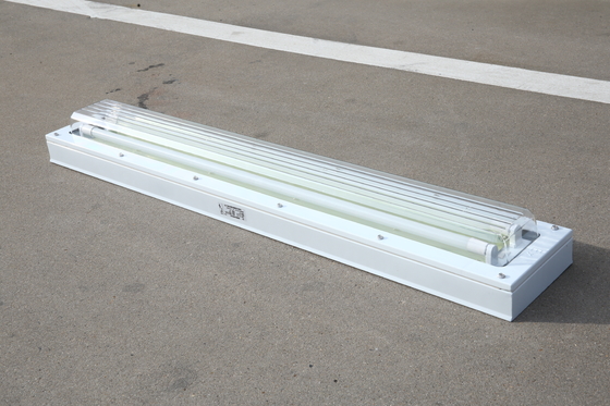 Luz Fluorescente a Prueba de Explosiones | Tubo Doble Colgante | 2 pies 3 pies 4 pies 5 pies (1.2M) | IP67 Tri-Prueba para Garaje