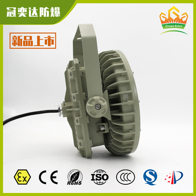 Iluminación industrial LED a prueba de explosión ATEX IECEx Zona 1 y 2 Certificada. Iluminación a prueba de agua, antiexplosión y eficiente en energía para áreas peligrosas en plataformas petroleras, tanques y almacenes industriales.