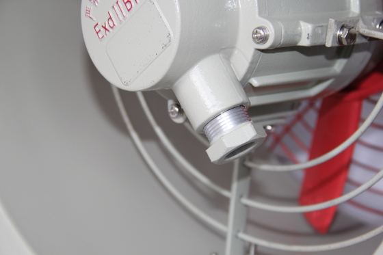 Ventilador axial a prueba de explosión certificado ATEX.